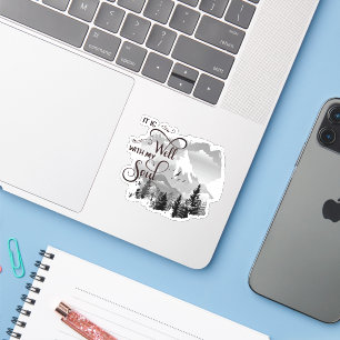 Sticker C'est bien montagne