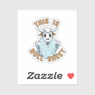Sticker C'est de la connerie - drôle de feuille de boo