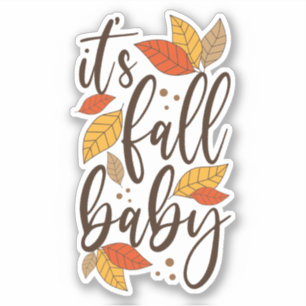 Sticker C'est Fall Baby
