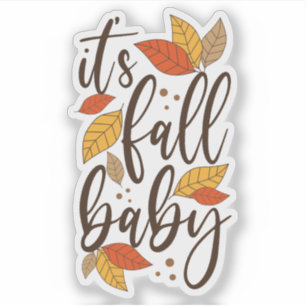 Sticker C'est Fall Baby