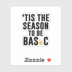 Sticker C'Est La Saison De Noël De Base