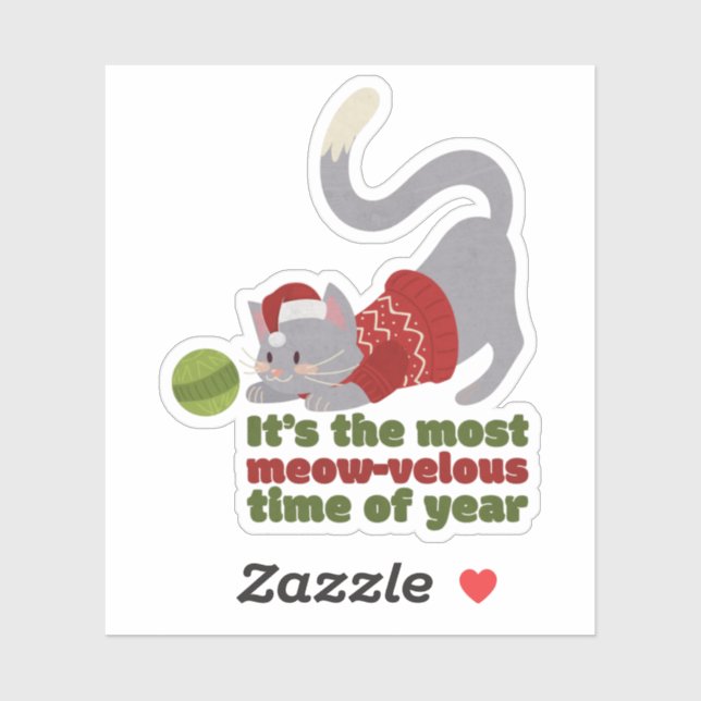 Sticker C'est le moment le plus mélodieux de l'année (Feuille)