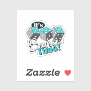 Sticker C'est l'heure de Bunco !