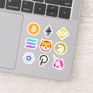 Sticker C'est tout ce que j'ai de mieux en crypto coins
