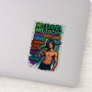 Sticker Ceux qui surmontent les obstacles dans la vie