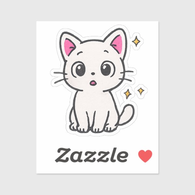 Sticker Chad 90s Parties scintillant Gel Pen Style autocol (Feuille)