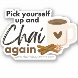 Sticker Chai Puns et Chai de nouveau