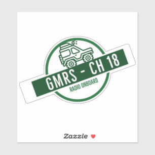 Sticker Chaîne 18 GMRS