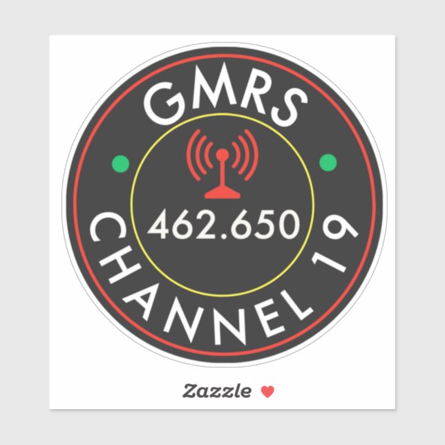 Sticker Chaîne 19 du SRMG (Feuille)
