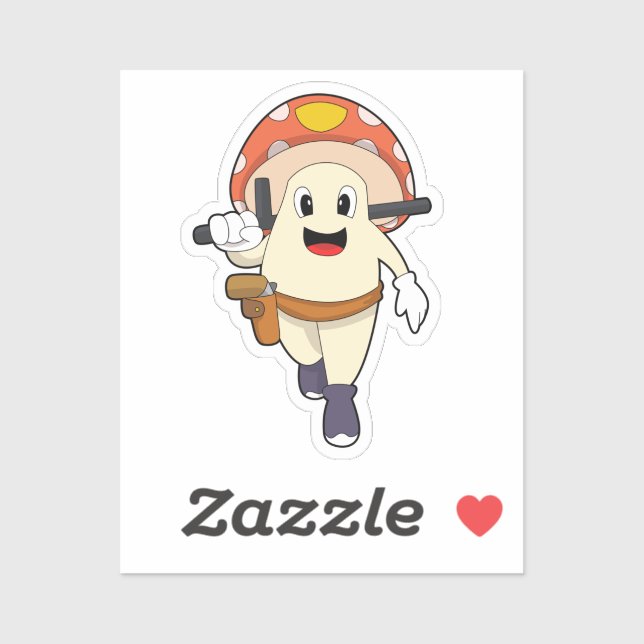 Sticker Champagne en tant qu'agent de police à la police (Feuille)