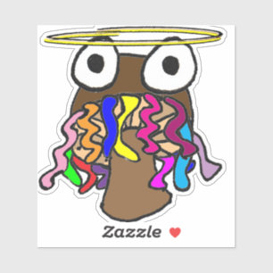 Sticker Champignon de Dreadlocks de halo