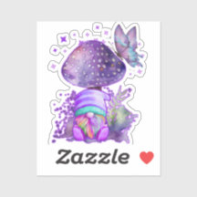 champignon pourpre avec génome