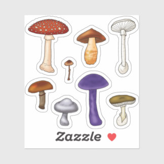 Sticker Champignons Empoisonnés