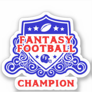 Sticker Champion d'Imaginaire de football