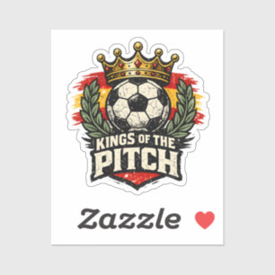 Sticker Champions du Monde d'Espagne Badge de Football Vin