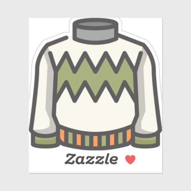 Sticker chandail (Feuille)