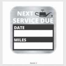 Changement d'huile, Rappel d'échéance du service s