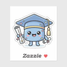 Chapeau de remise des diplômes Kawaii Diplôme Mign