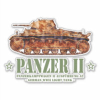 Char léger allemand Panzer II A2 de la Seconde Gue