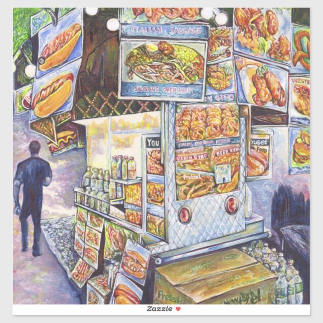 Sticker Charge de travail artistique extraordinaire (Feuille)