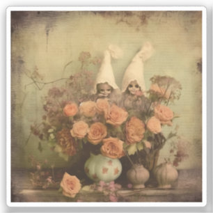 Sticker Chariot Halloween vintage (2)