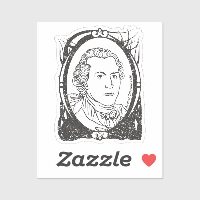 Sticker Charles Dexter Ward Joseph Curwen Lovecraft (Feuille)