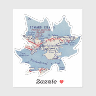 Sticker Charlottetown Île-du-Prince-Édouard