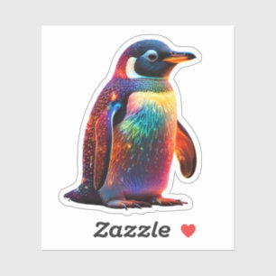 Sticker Charme de pingouin lumineux