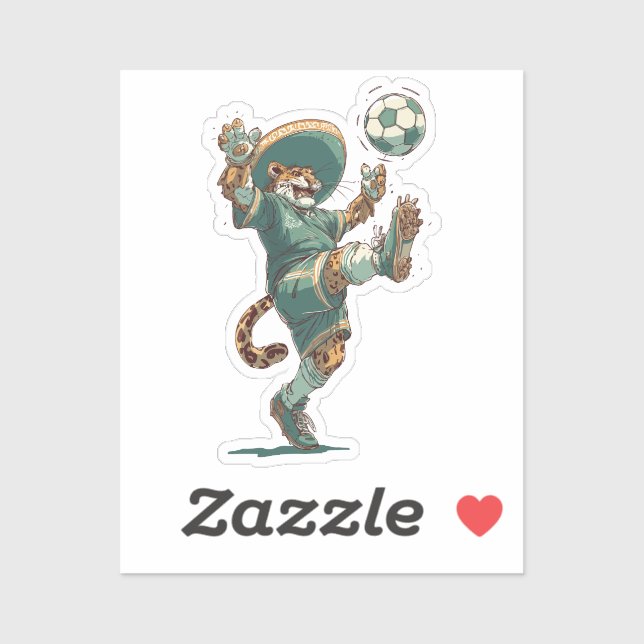Sticker Charro Jaguar Striker (Feuille)