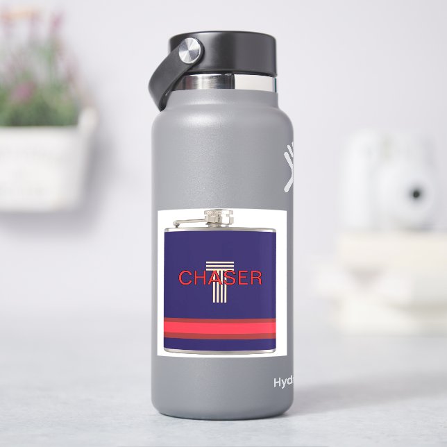 Sticker Chaser Fun Navy (HydroFlask)