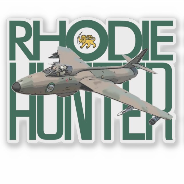 STICKER CHASSE RHODESIAN (Devant)