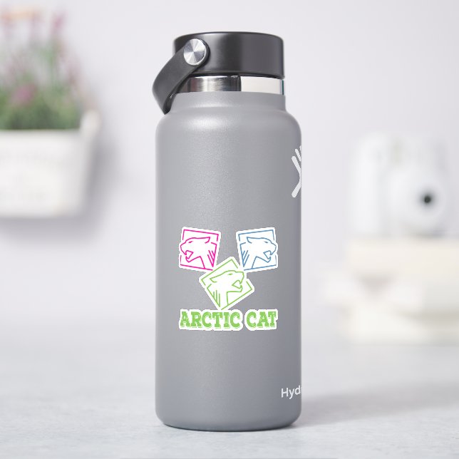Sticker Chat arctique (HydroFlask)