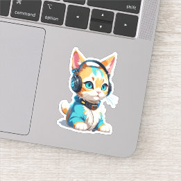 Sticker Chat Cute élégant