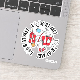 Sticker Chat dans le Casquette Regarde-Moi ! Regarde-Moi