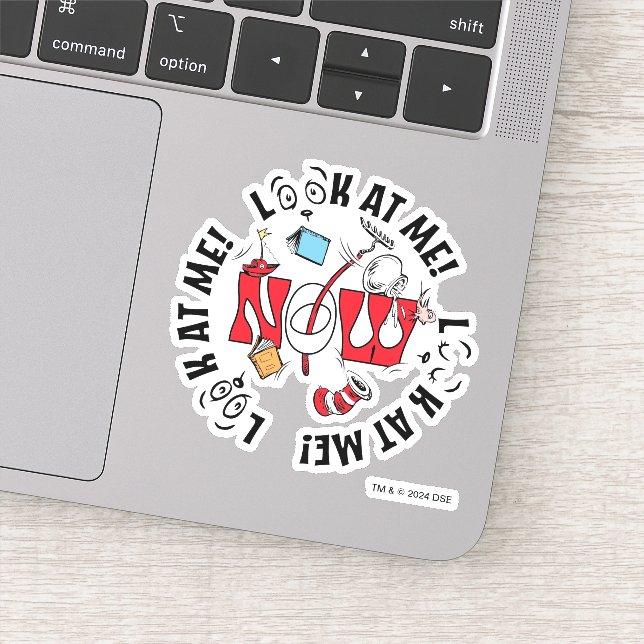 Sticker Chat dans le Casquette | Regarde-Moi ! Regarde-Moi (Détail)