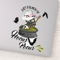 Chat de Hocus Pocus brassant une potion magique da