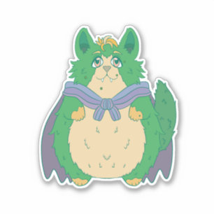 Sticker Chat d'Halloween mignonne