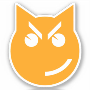 Sticker Chat Emoji au sourire
