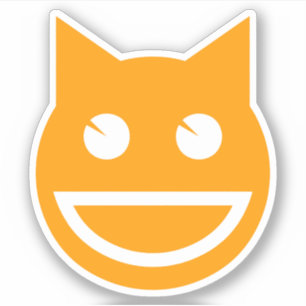 Sticker Chat Emoji souriant