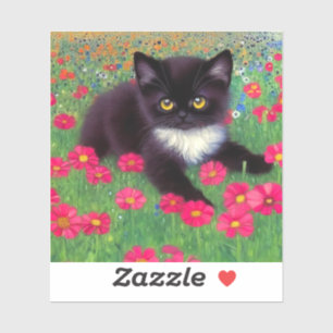 Sticker Chat Gustav Klimt Tuxedo