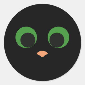 Sticker chat Halloween mignonne pour Socket Pop