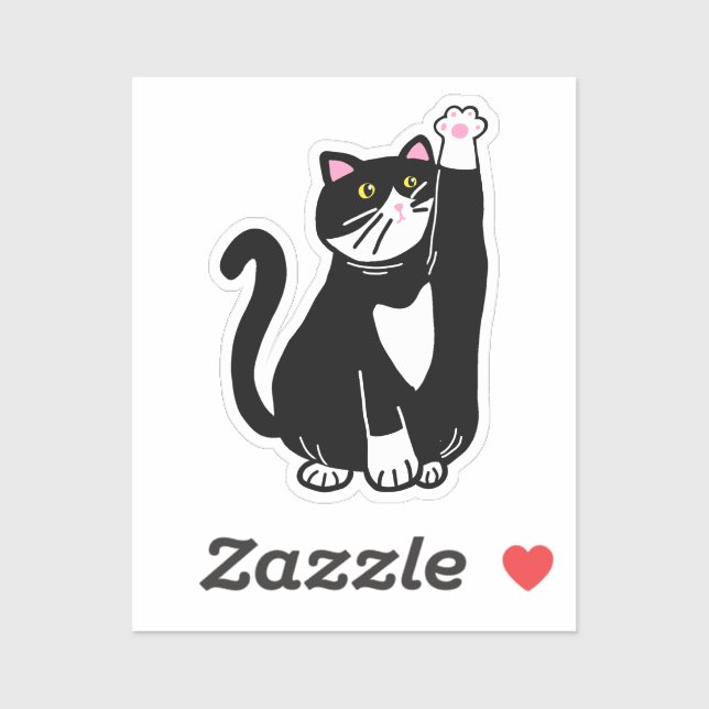 Sticker Chat joueur (Feuille)