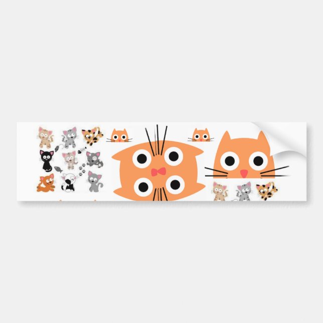 Sticker Chat Kittens (Devant)