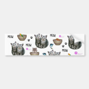 Sticker Chat Kittens Meow