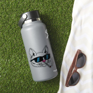 Sticker Chat Sticker-Lunettes de soleil