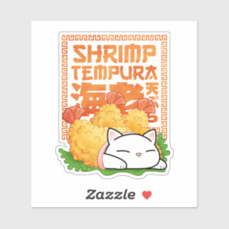 Sticker Chat Tempura crevette