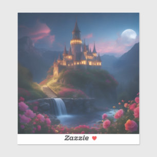 Sticker Château de Montagne Midnight Four