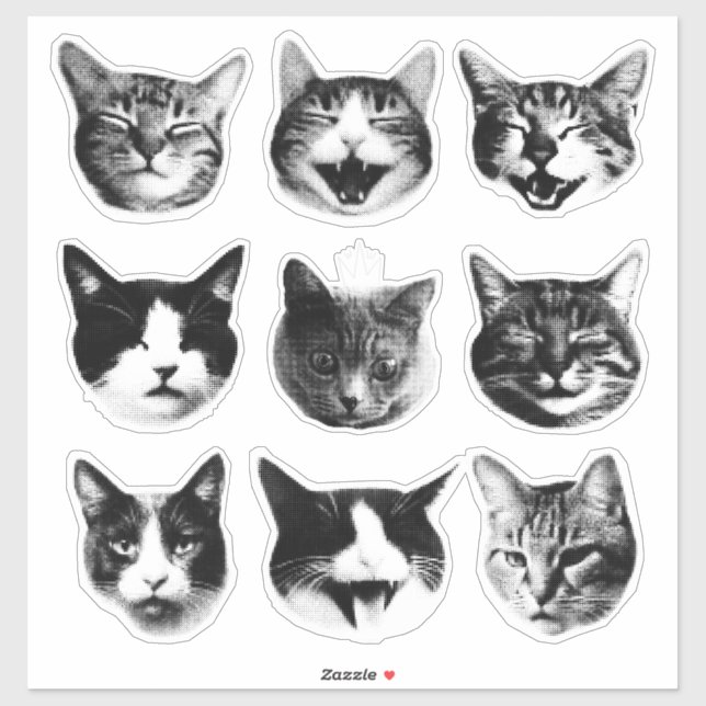 Sticker Chats (Feuille)