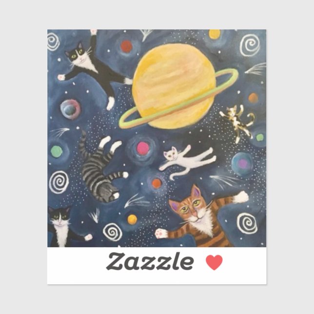 Sticker Chats Astro (Feuille)