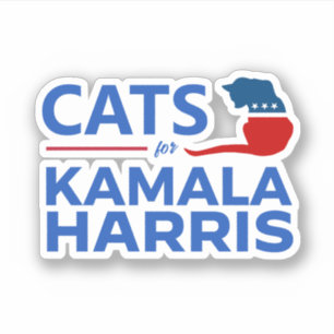 Sticker Chats pour Kamala Harris